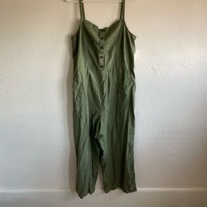 Olive Jumpsuit - NWT